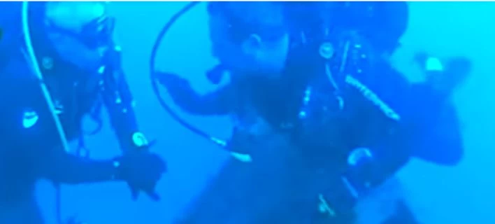 Οταν Καμμένος και Αποστολάκης έκαναν κατάδυση στο ναυάγιο του Βασίλισσα Όλγα (βίντεο)